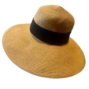 Nordstrom Floppy Sun Hat Wide Brim Adjustable Crown New With Tags